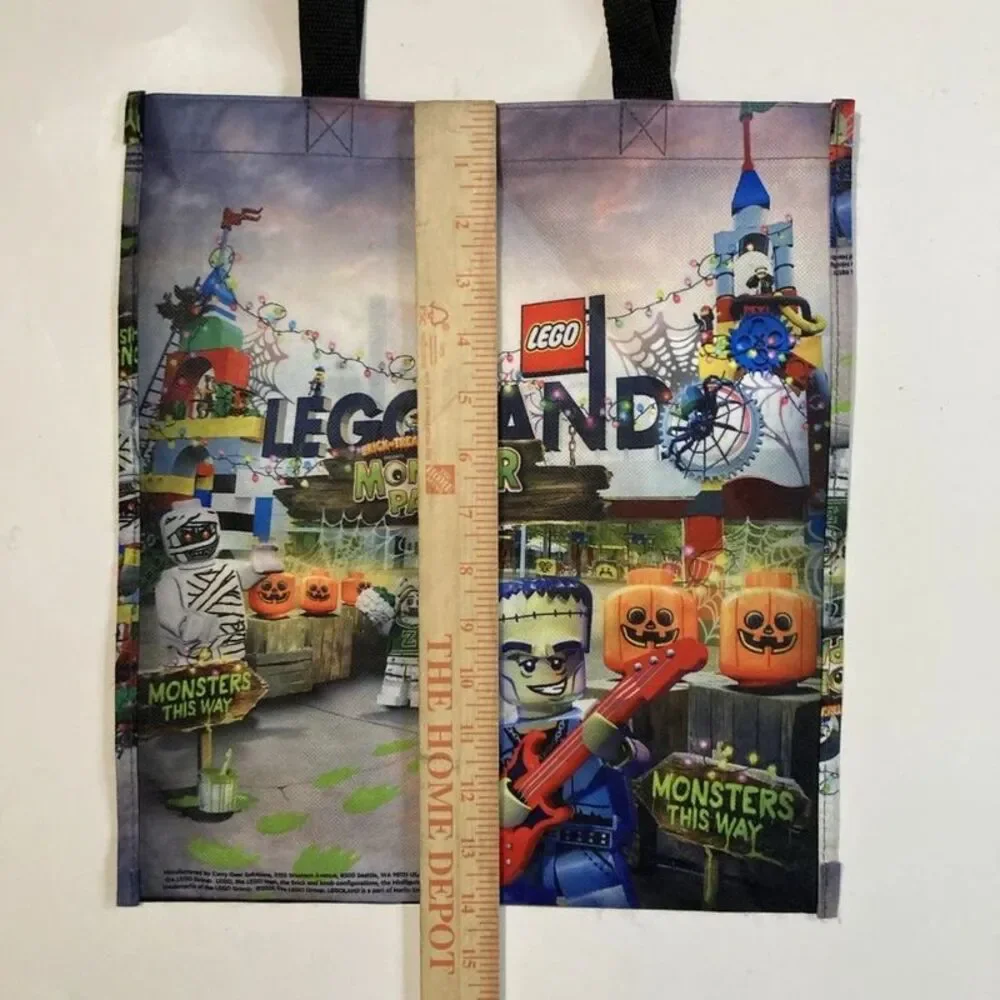 LEGO Legoland Tote 2024 Monster Halloween Brick Or Treat Reusable Shopping Bag